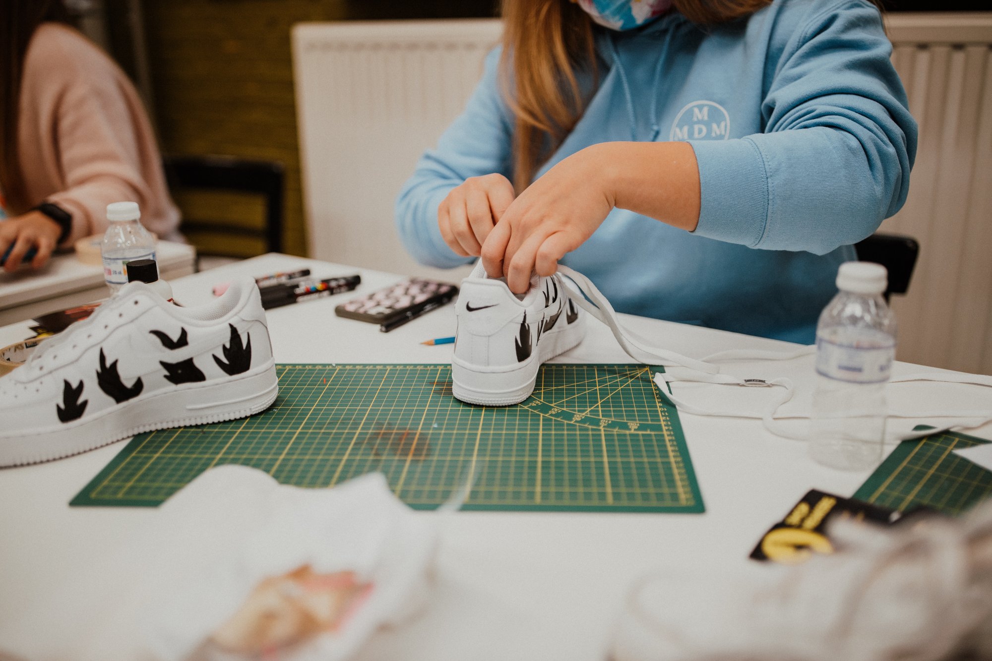 Sneakers customizen & Start-up verhaal